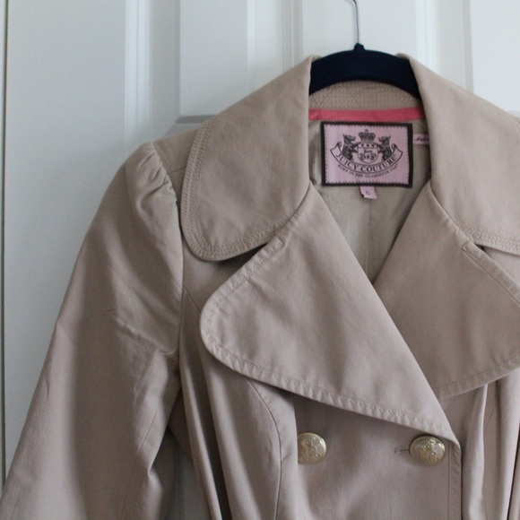 Juicy Couture Trench Coat - Picture 3 of 8